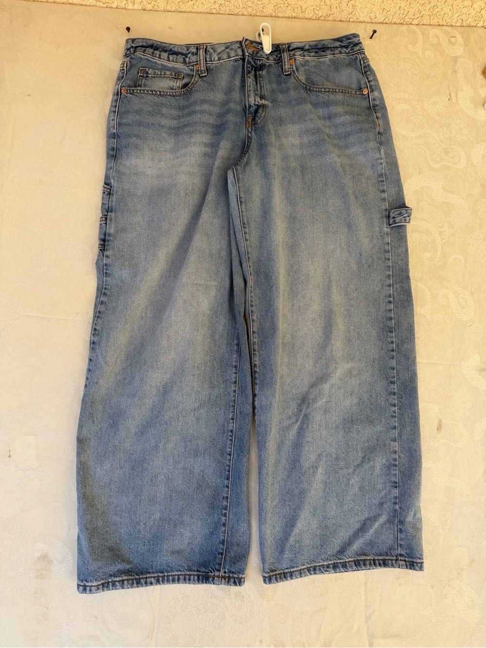 wild fable Light Blue Wide-Leg Flare Jeans